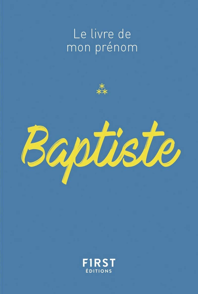 Baptiste - Le livre de mon prénom Photography