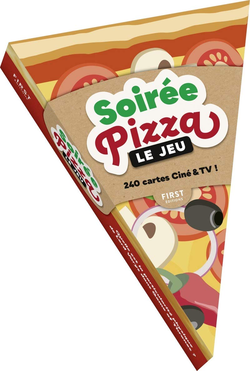 Soirée pizza le jeu: 240 cartes Ciné & TV ! Books