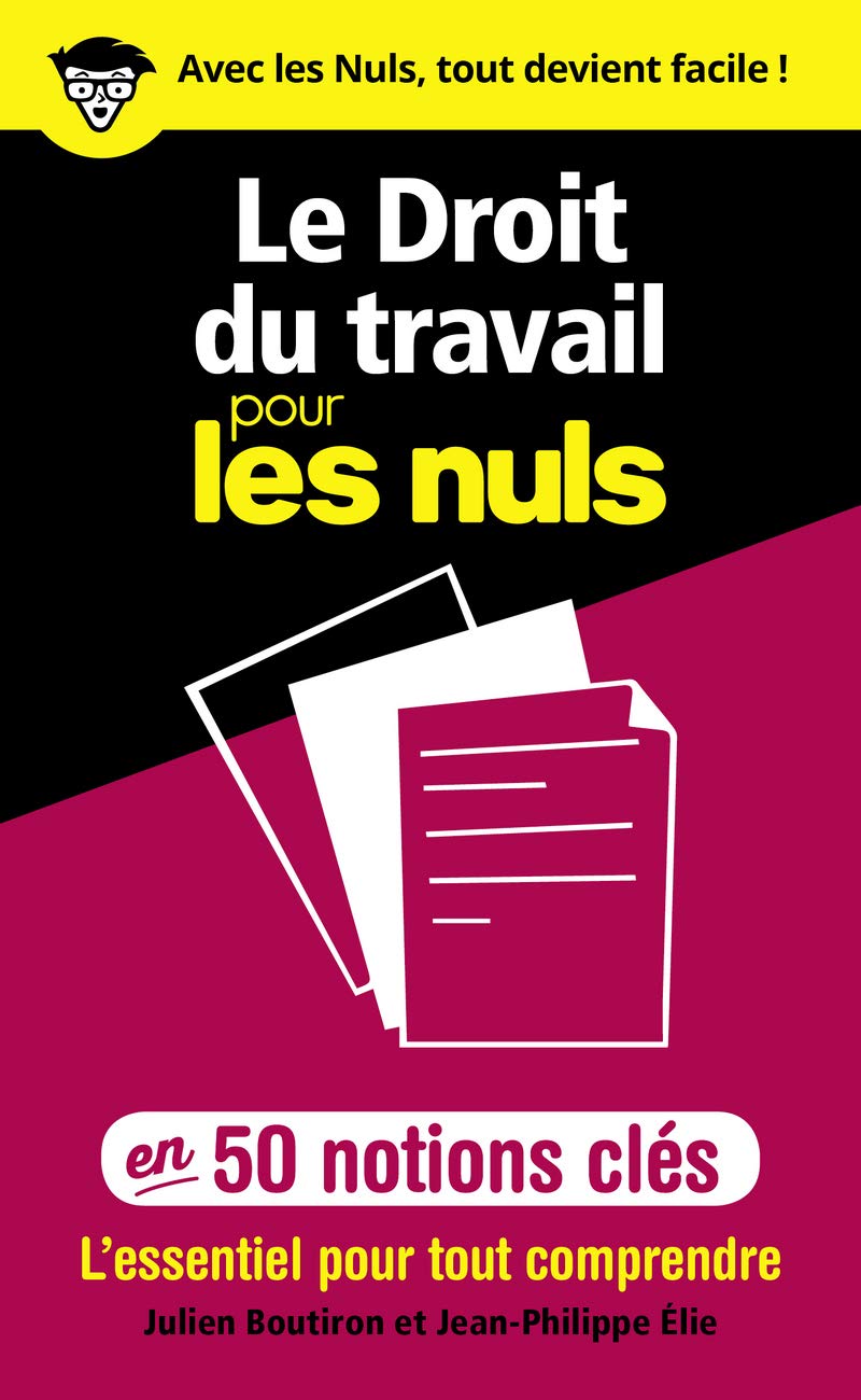 Le Droit du travail pour les Nuls en 50 notions clés - L'essentiel pour tout comprendre Law