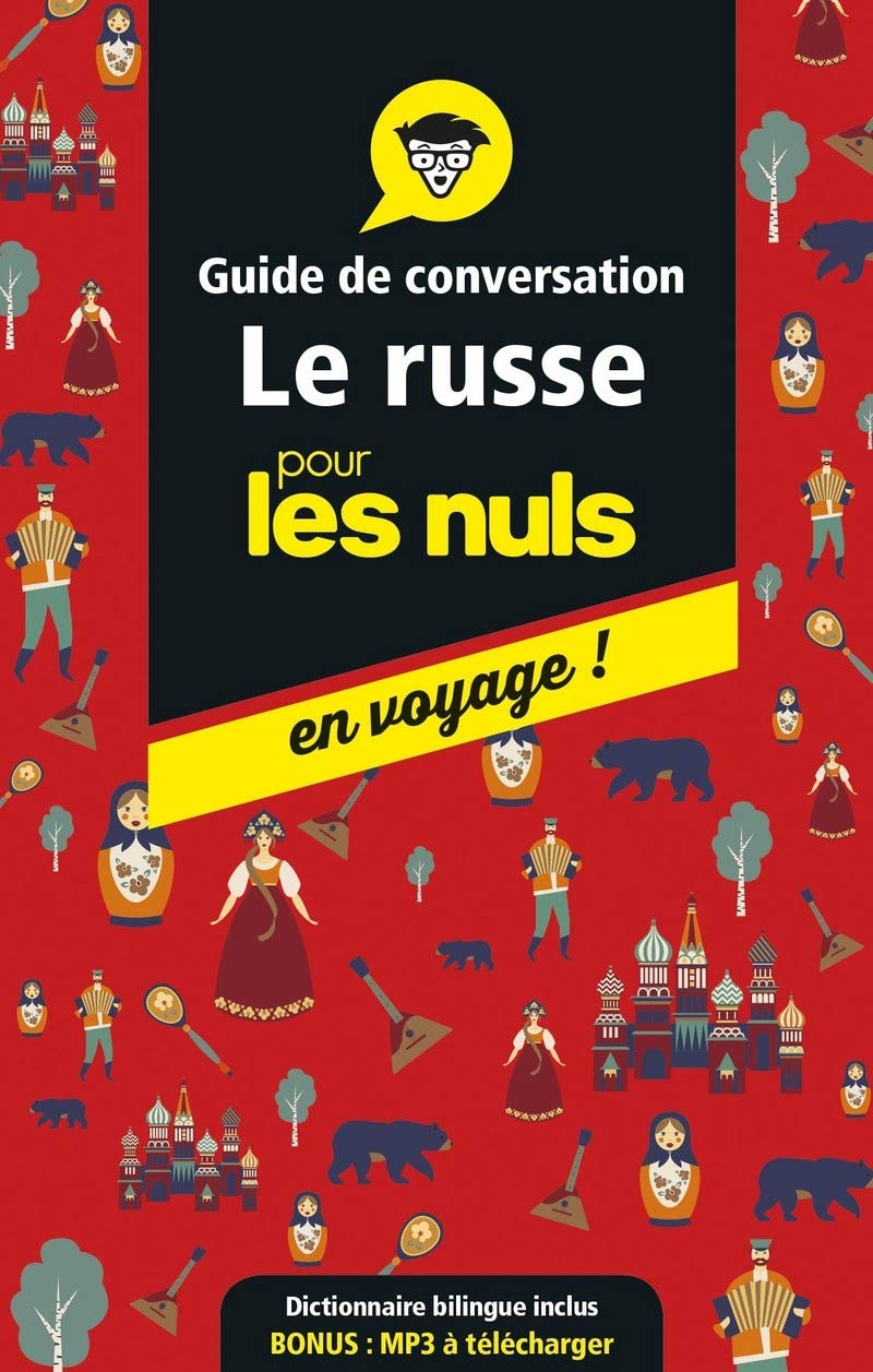 Guide de conversation Le russe pour les Nuls en voyage ! Foreign Languages ​​& Dictionaries