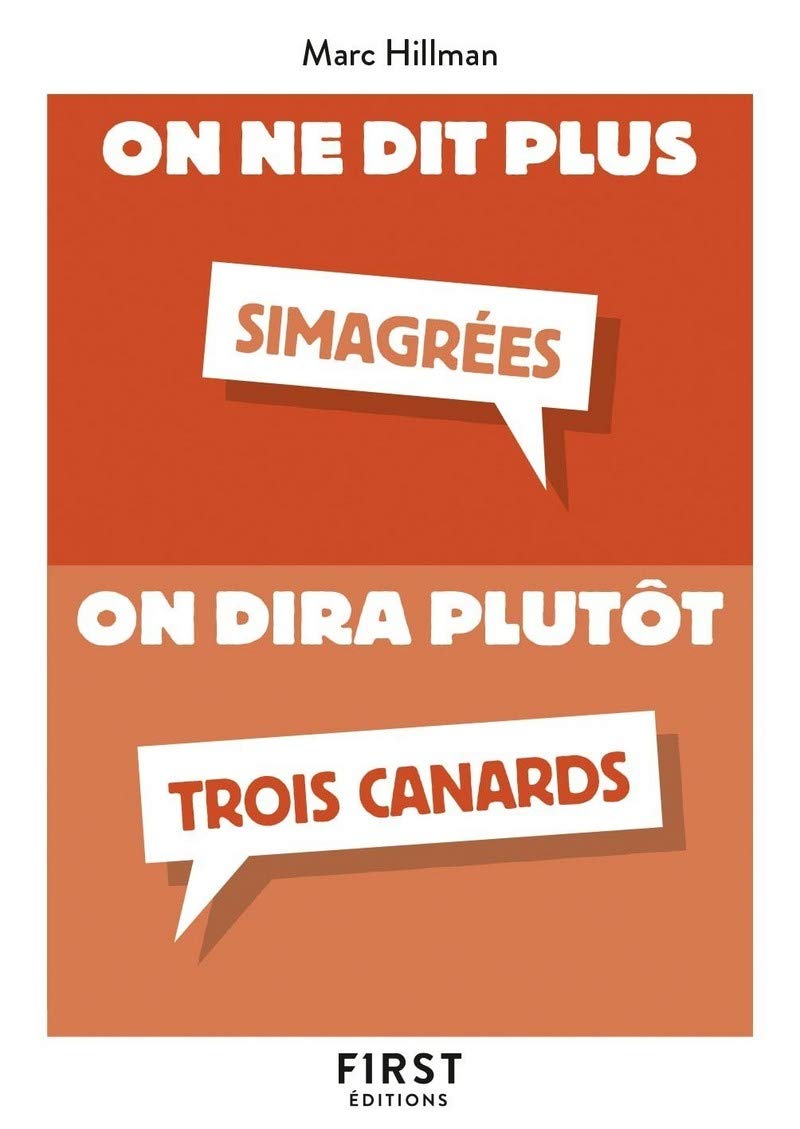 Petit Livre - On ne dit plus On dira plutôt book