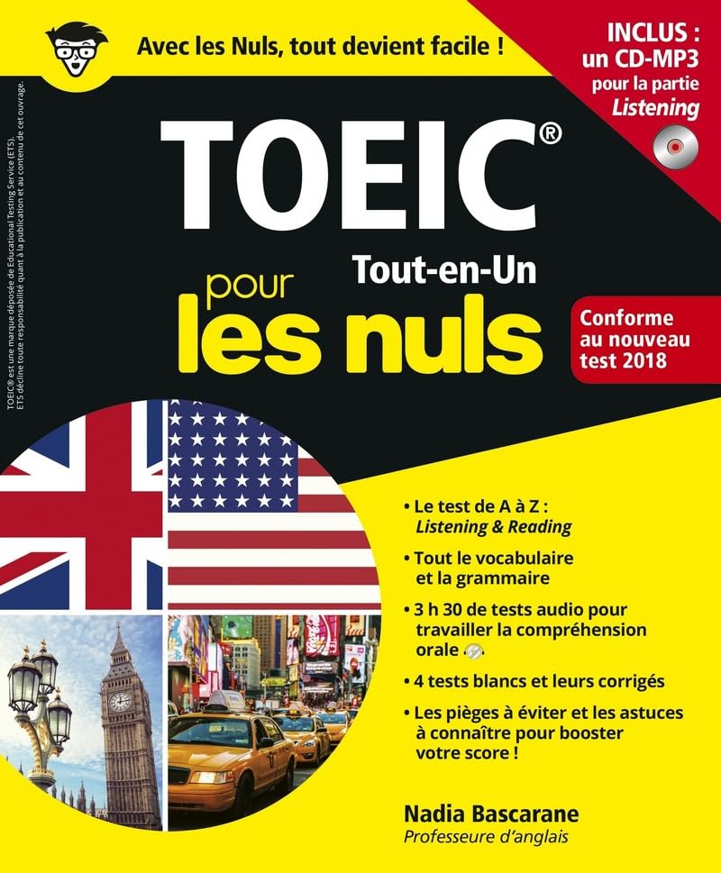 Le TOEIC Tout-en-Un pour les Nuls Concours, 2e éd, conforme au nouveau test 2018 book