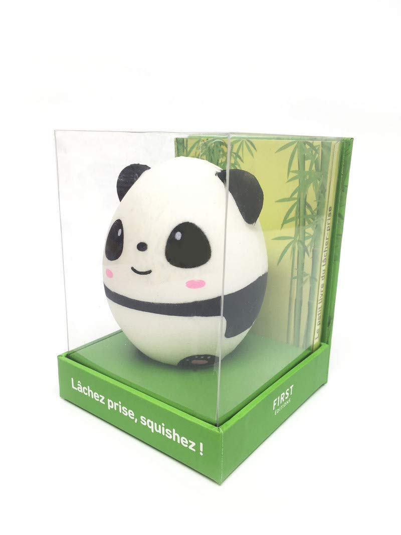 Coffret Lâchez prise, squishez: Coffret avec un squishy panda à malaxer Partnership & Love