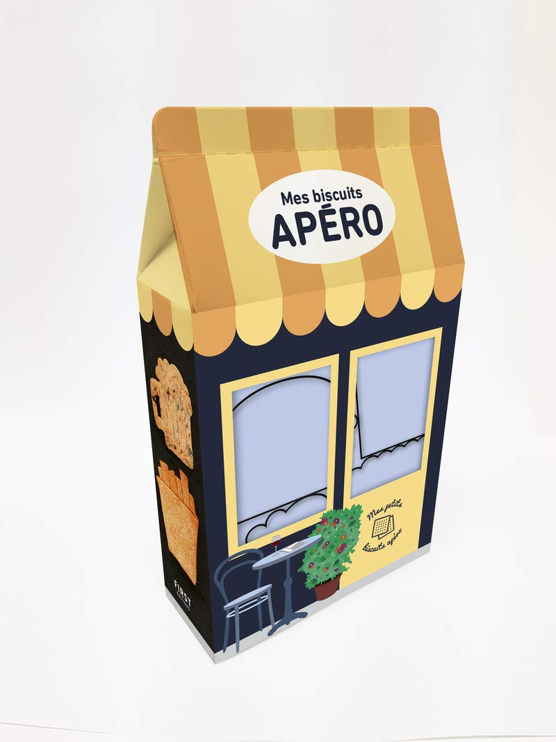 Mes biscuits apéro: Avec 4 emporte-pièces et 1 livre Books