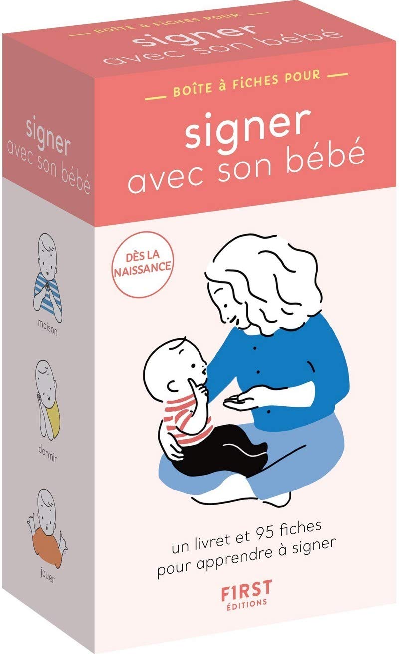 Boîte à fiches signer avec son bébé Parents & Children