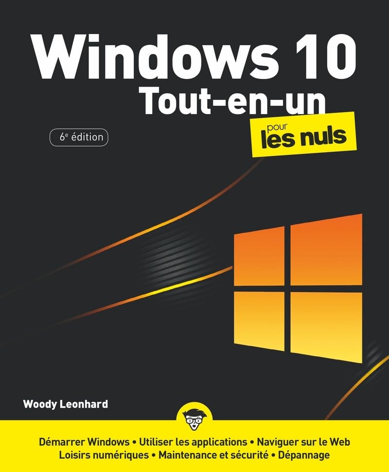 Windows 10 Tout en 1 Pour les Nuls, 6e Computer Science