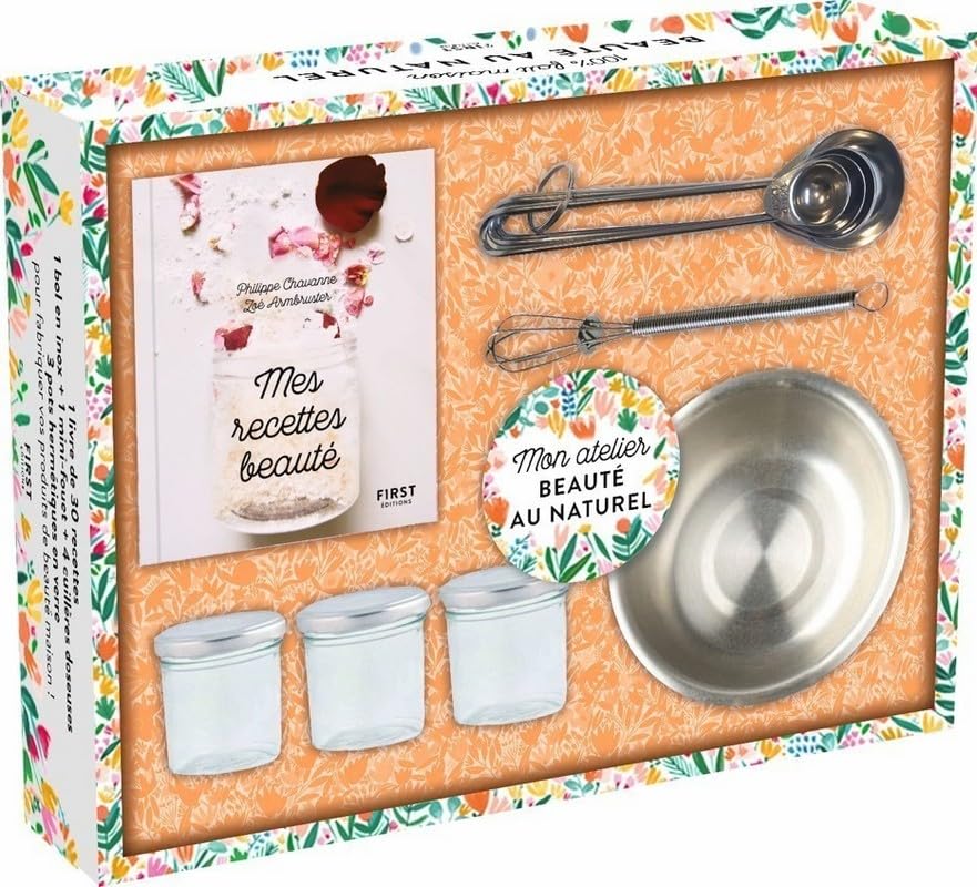 Coffret Beauté au naturel - faire ses cosmétiques maison, nouvelle édition book