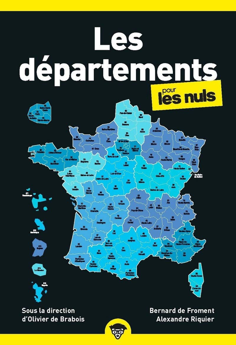 Les départements poche pour les nuls book