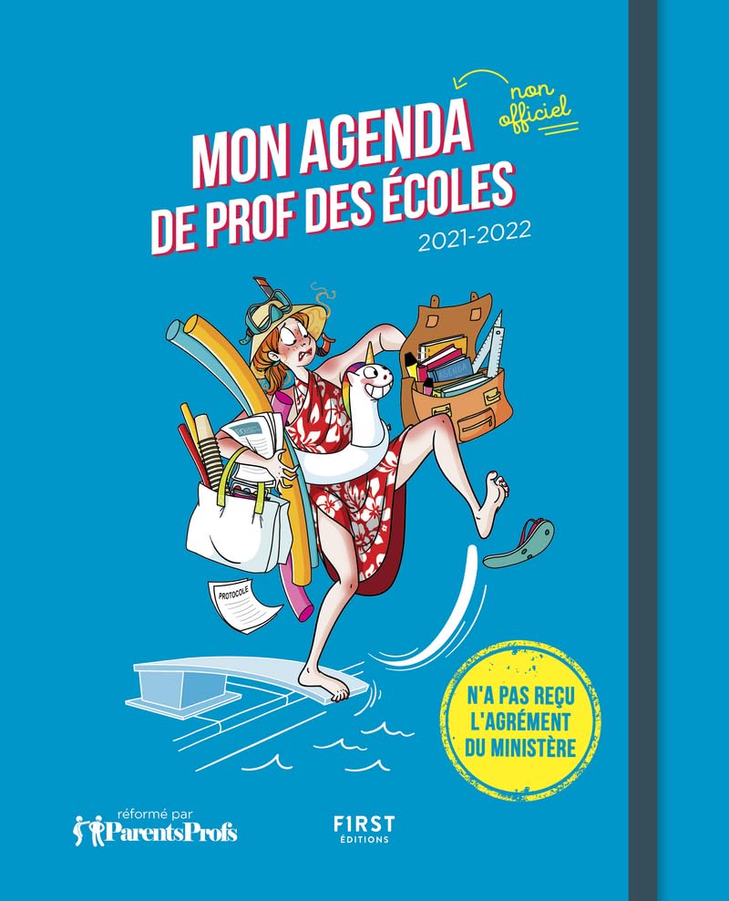 Mon agenda de prof des écoles 2021-2022: Juillet 2021-juillet 2022 Reference Books