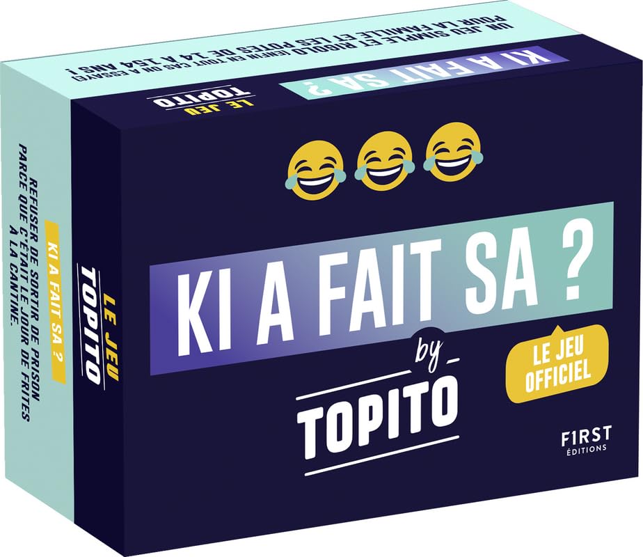 Le jeu Topito - Ki a fait sa ? le jeu d'apéro pour pimenter ta soirée ! book