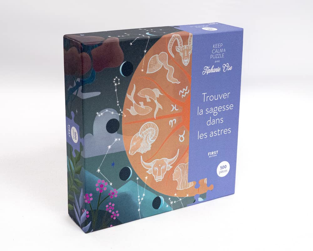 Coffret keep calm & puzzle - Trouver la sagesse dans les astres: 500 pièces Lifestyle