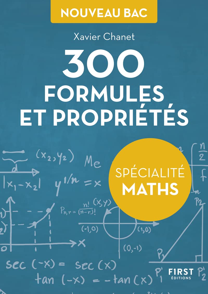 Petit livre de - 300 formules et propriétés pour la spécialité maths du Bac Professional & Reference Books