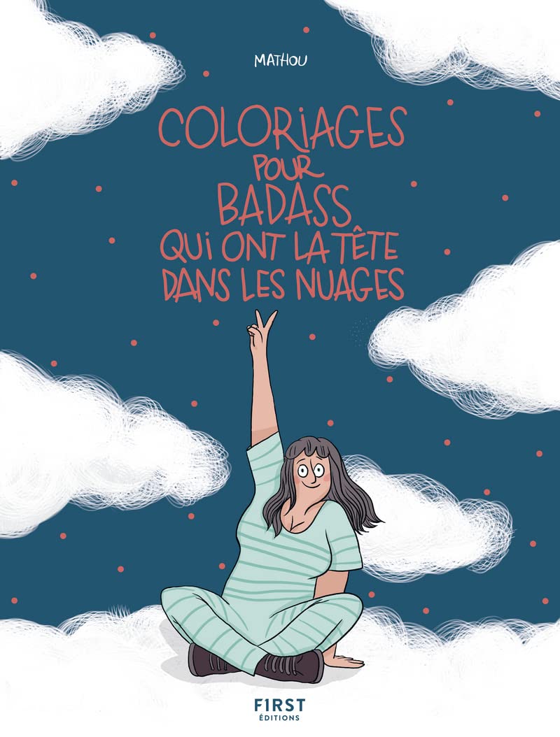 Coloriages pour badass qui ont la tête dans les nuages book