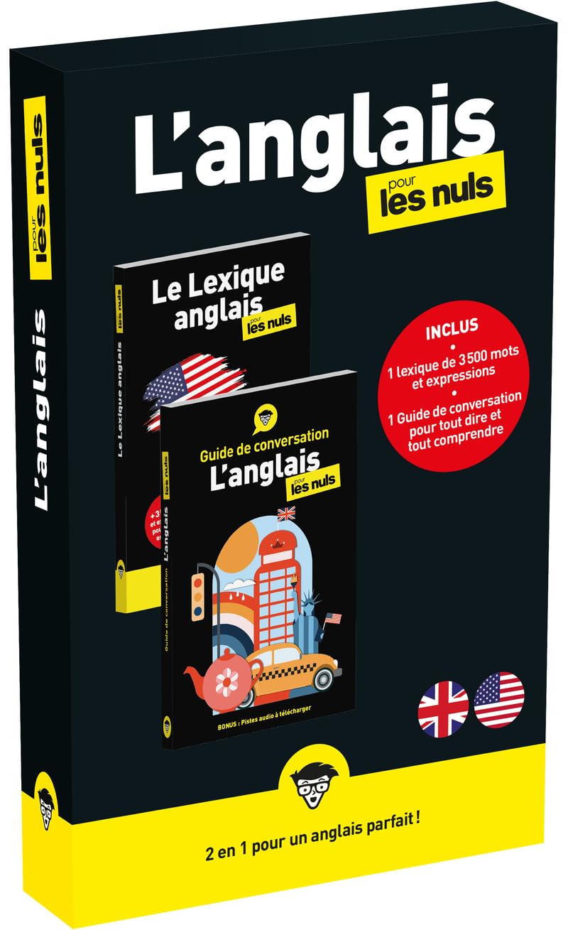 Coffret - L'anglais pour les Nuls Poche, 2e éd book