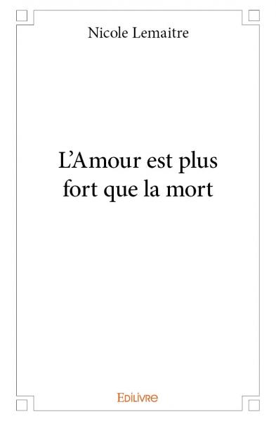 L’amour est plus fort que la mort book