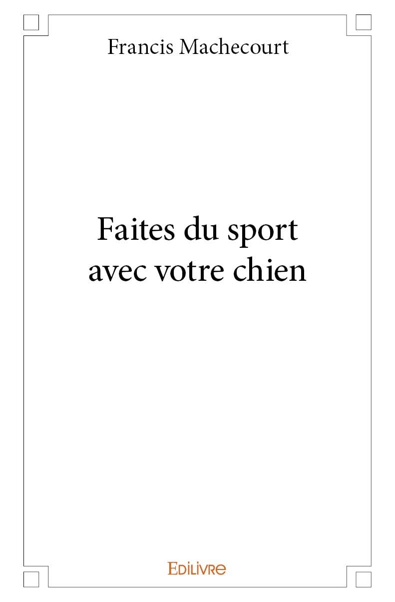 Faites du sport avec votre chien book