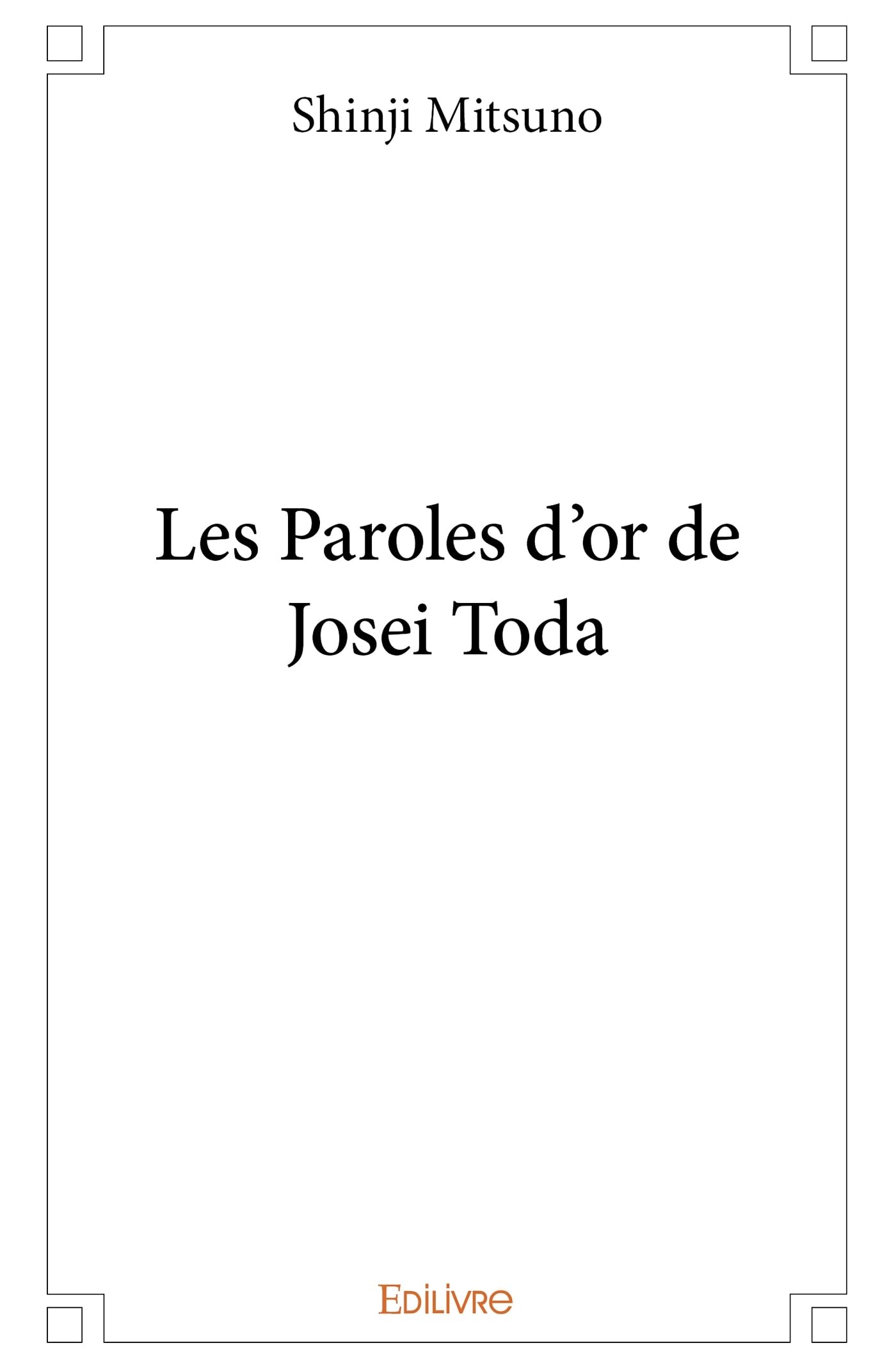 Les Paroles d'or de Josei Toda book