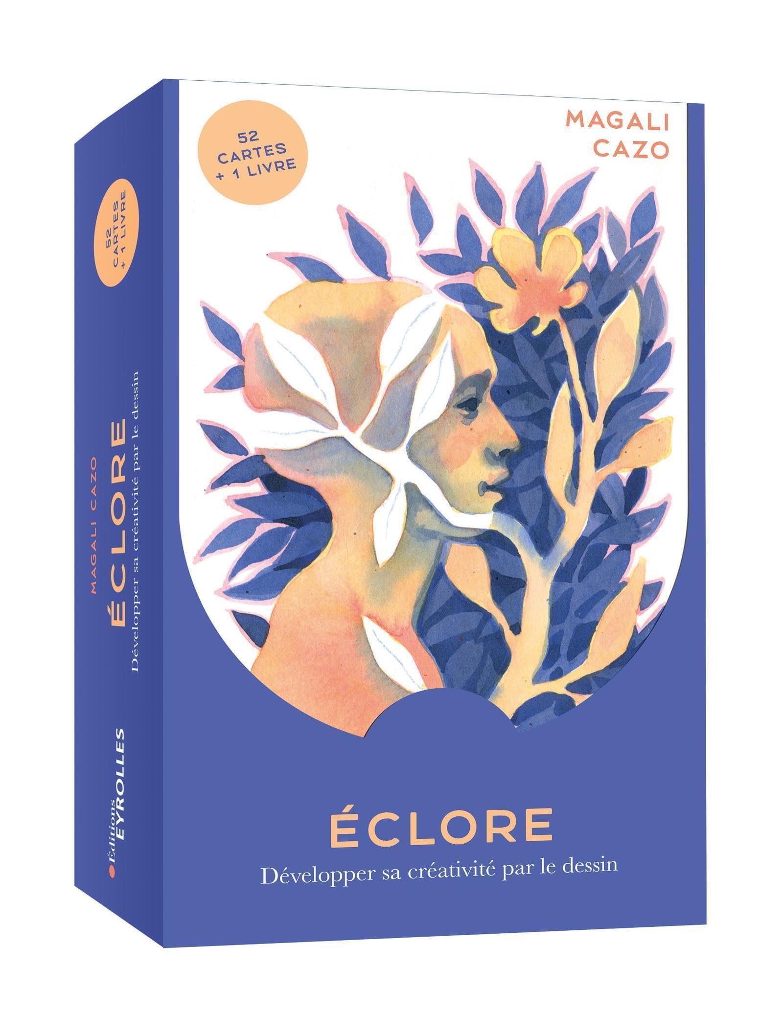 Eclore : développer sa créativité par le dessin: 52 cartes + un livre Hobbies & Crafts