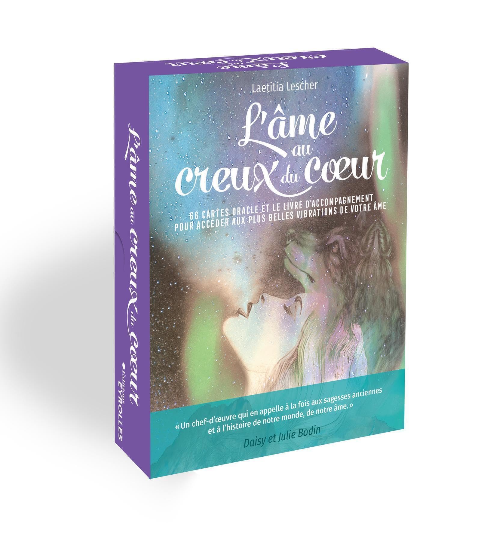 L'âme au creux du coeur: 66 cartes oracles et le livre d'accompagnement pour accéder aux plus belles vibrations de votre âme Religion & Esotericism