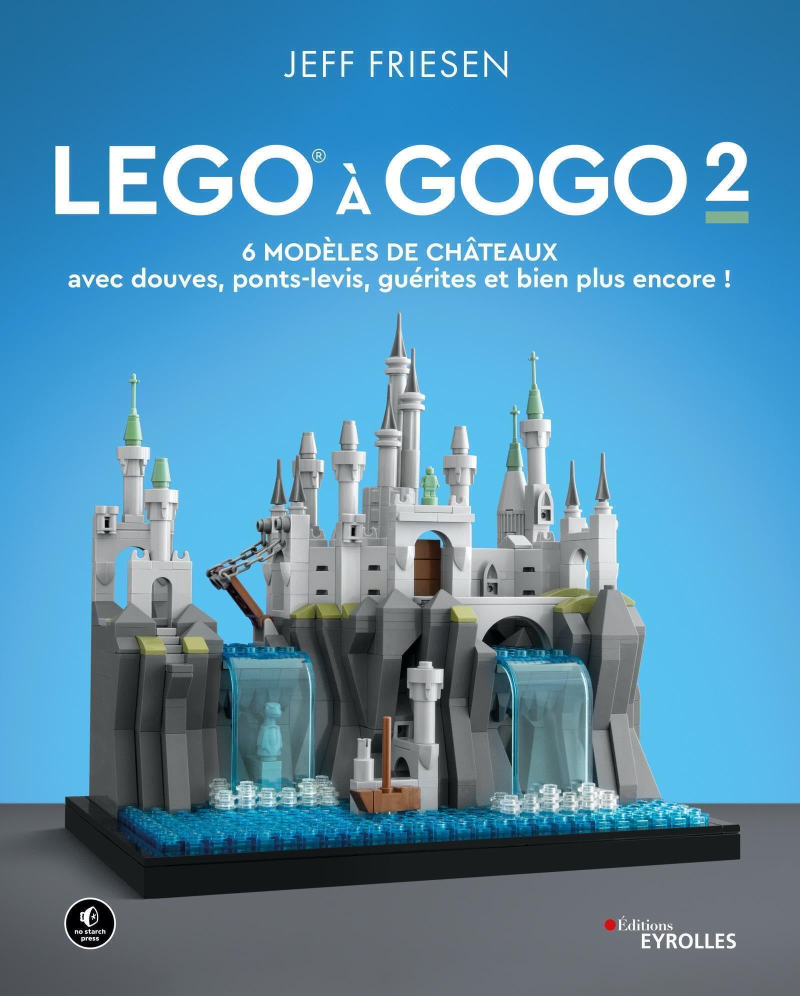 LEGO à gogo 2: 6 modèles de châteaux (avec douves, ponts-levis, guérites et bien plus encore !) Tiptoi & Games