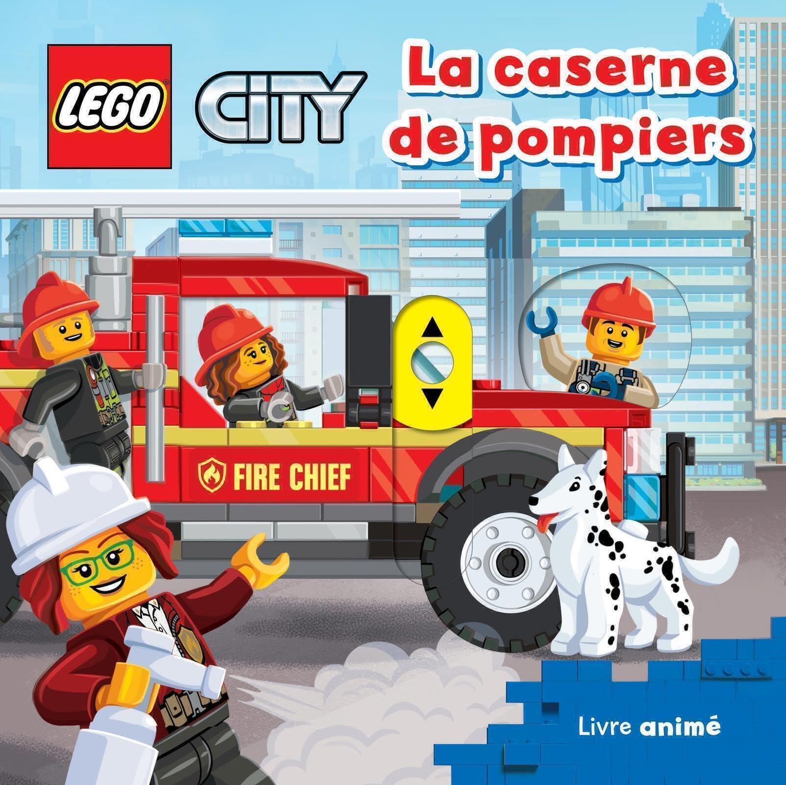 LEGO® City La caserne de pompiers: Livre animé Children's books