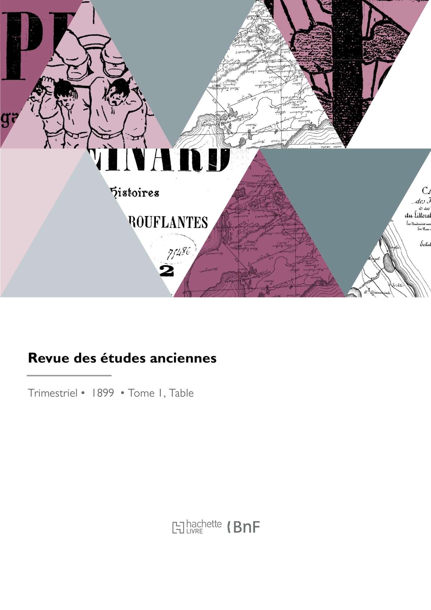 Revue des études anciennes book