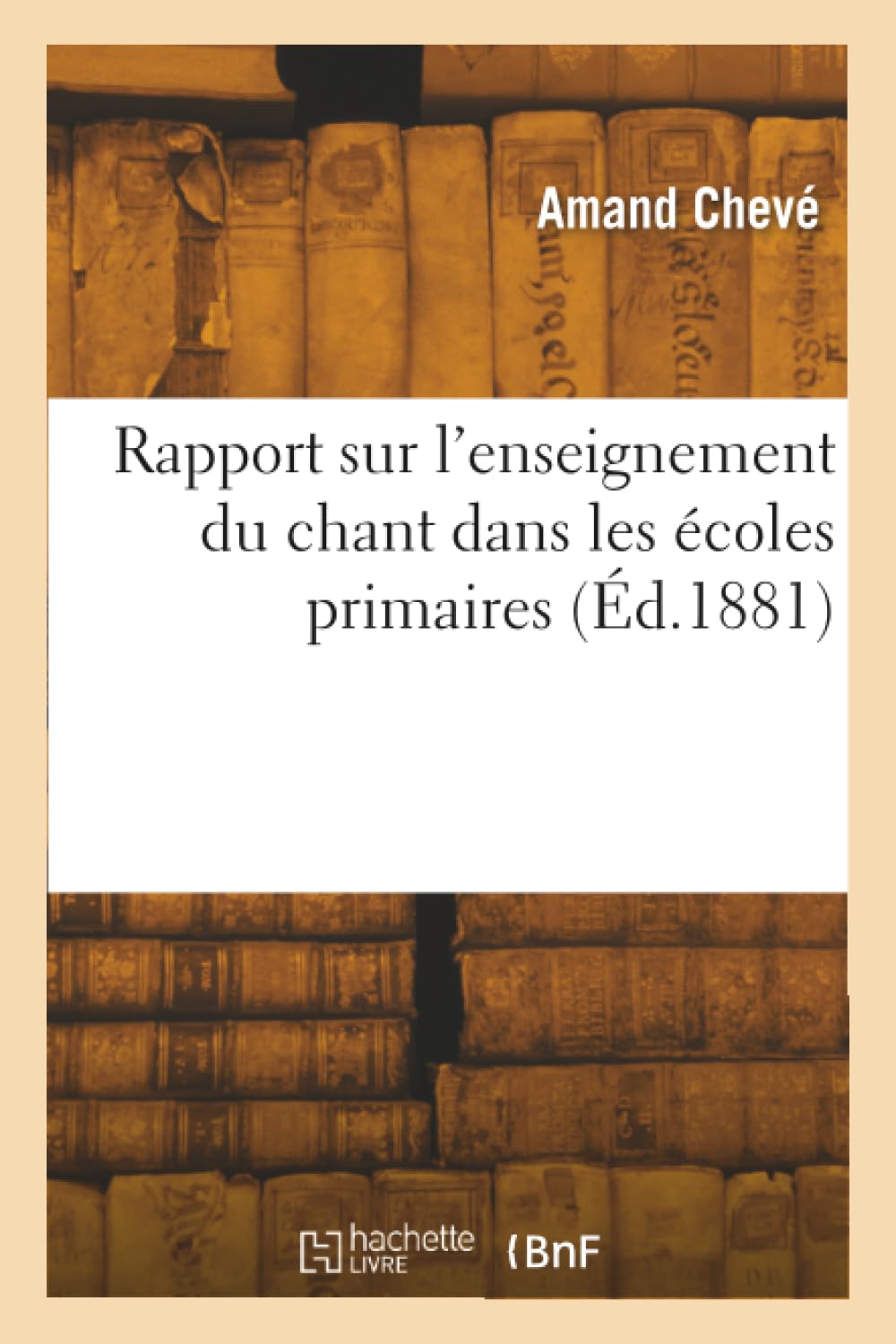 Rapport sur l'enseignement du chant dans les écoles primaires book