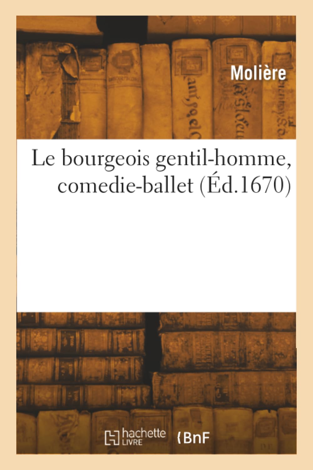 Le bourgeois gentil-homme, comedie-ballet book