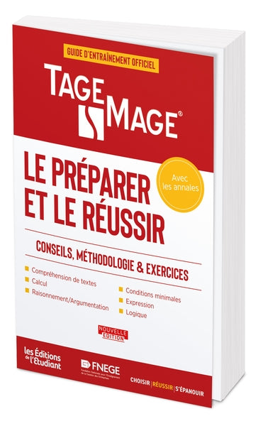 Tage Mage : le préparer et le réussir, guide d'entraînement officiel : conseils, méthodologie & exercices Business, Finance & Career