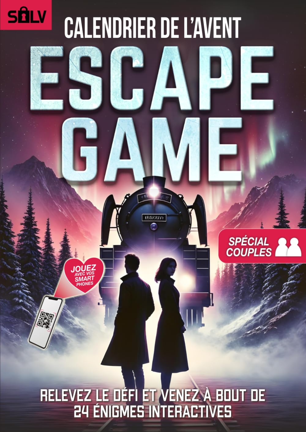 Calendrier de l'Avent Escape Game spécial Couple: Relevez le défi et venez à bout de 24 énigmes interactives (Livre+App) Leisure & Fun