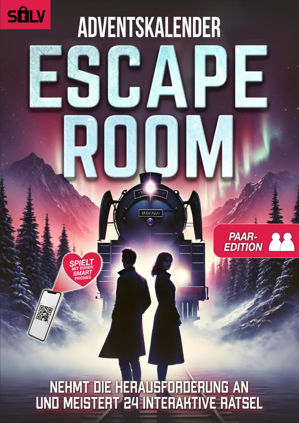 Escape Room Adventskalender für Paare: 24 knifflige Rätsel für Pärchen | Ein interaktives Abenteuer für eine besondere Weihnachtszeit Partnership & Love