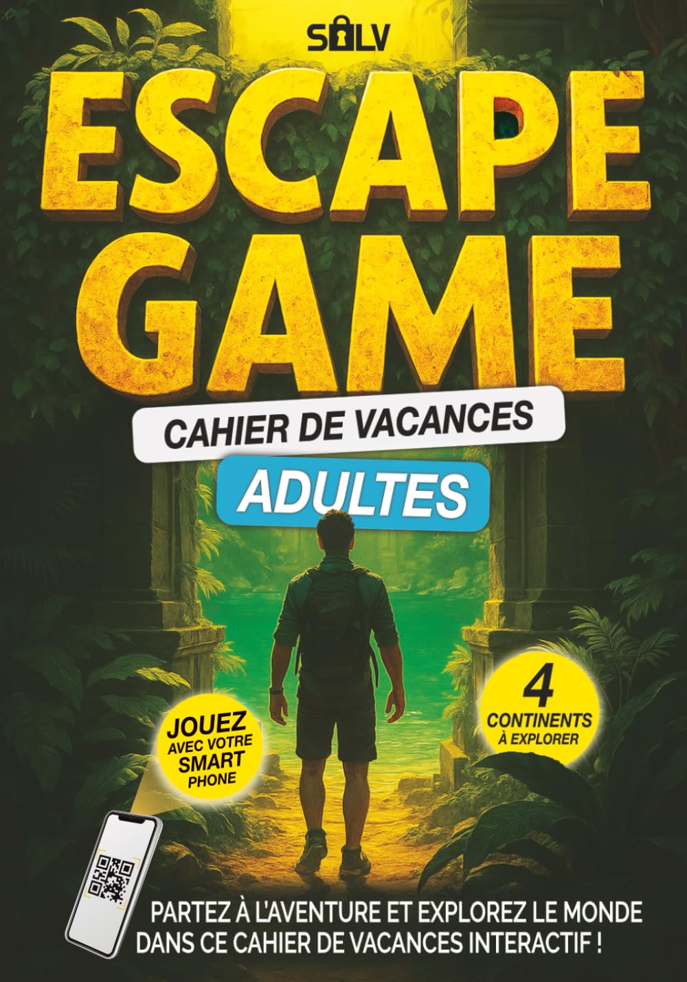 Cahier de Vacances Escape Game 2.0: Livre Jeux Interactif pour Adultes avec des Énigmes à Résoudre à travers le Monde (Livre+App) (Livres Escape Game 2.0) Leisure & Fun