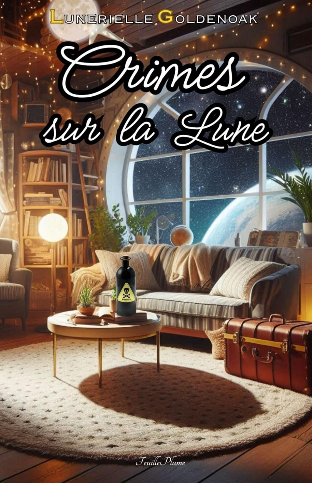 Crimes sur la Lune: cosy mystery spatial book