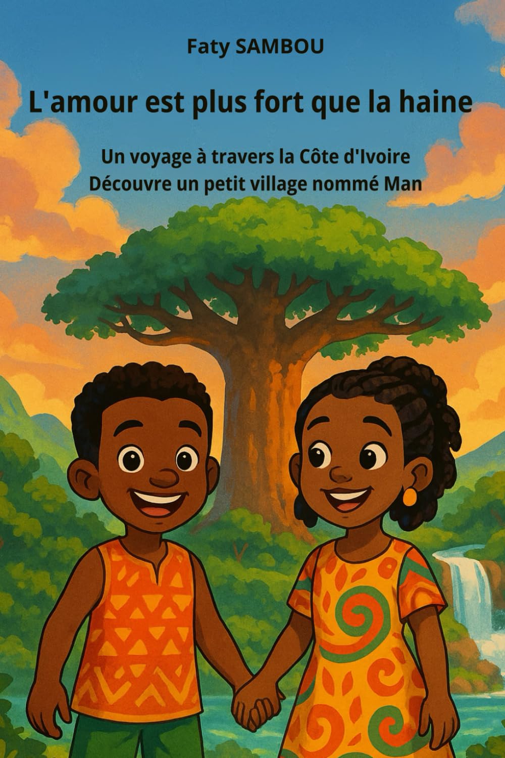 L'amour est plus fort que la haine: Un voyage à travers la Côte d'Ivoire, Découvre le village aux 18 montagnes Man book