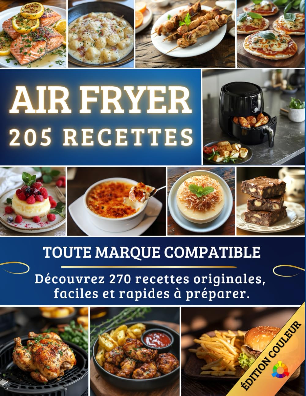 Aifryer 205 recettes faciles: Toute marque compatible book