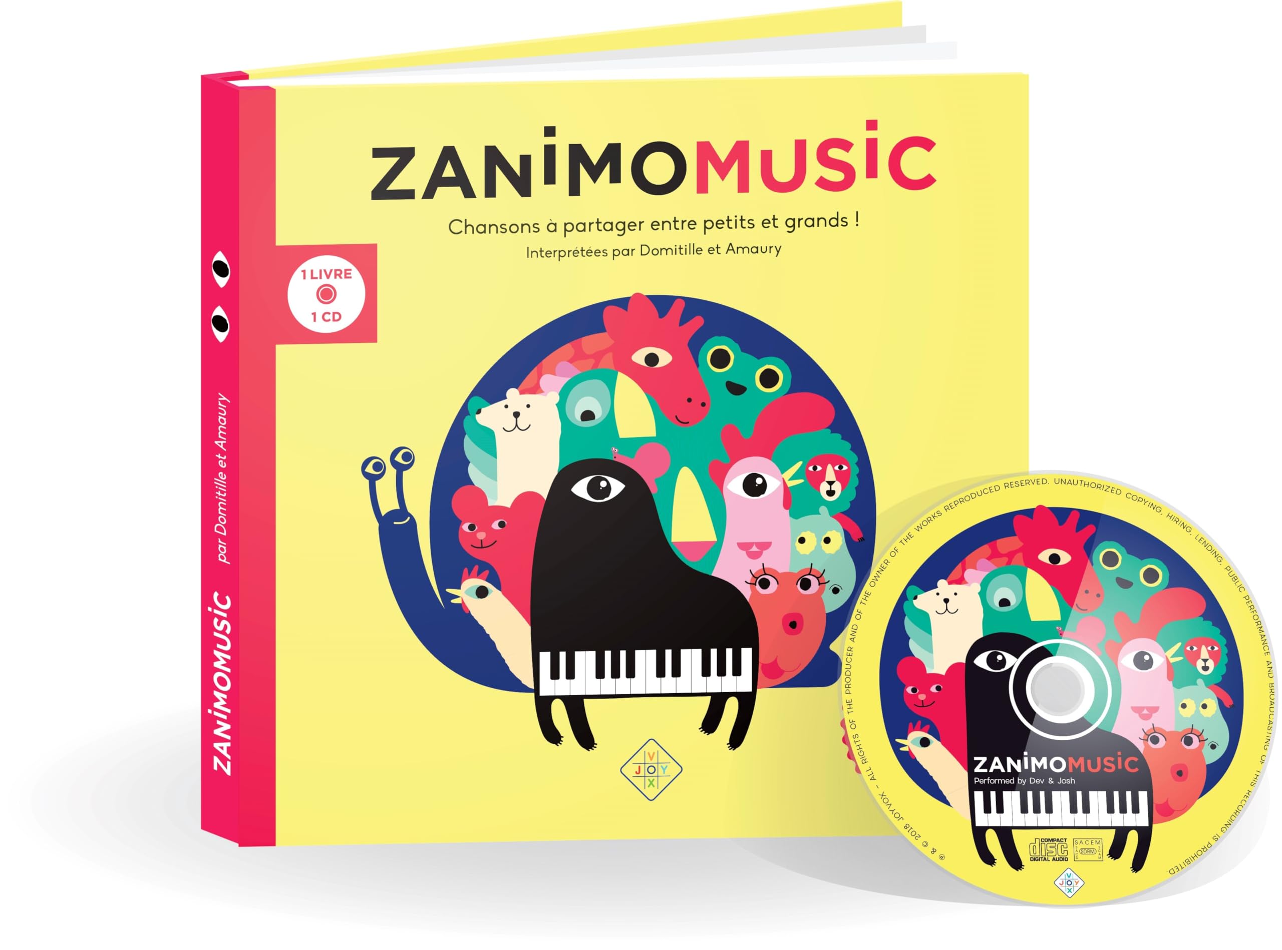 ZANIMOMUSIC : Chansons à partager entre petits et grands book