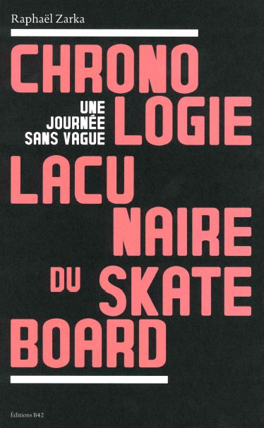 Chronologie lacunaire du skateboard : une journée sans vague : 1779-2009 book