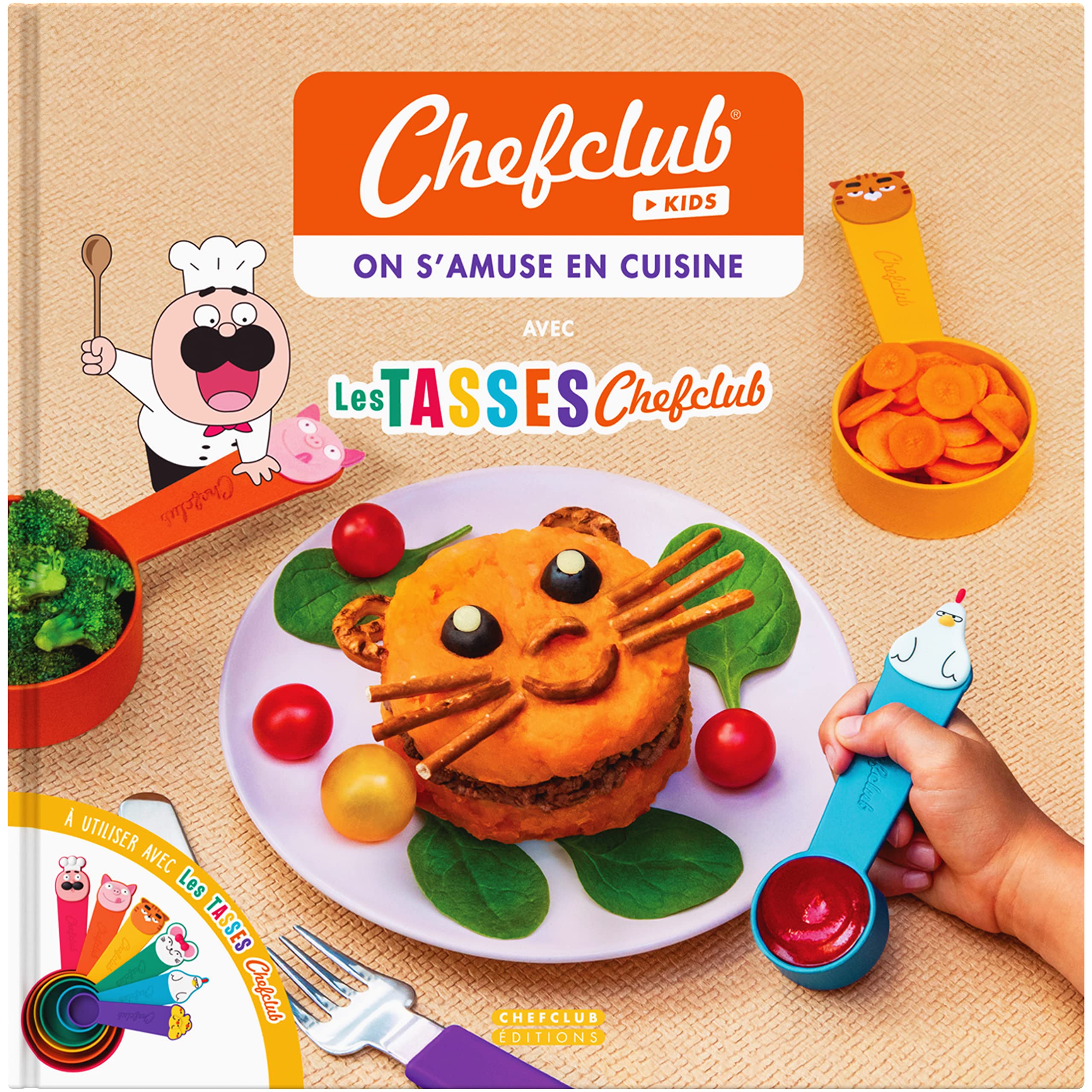 Livre Chefclub Kids - On s'amuse en cuisine Non-fiction