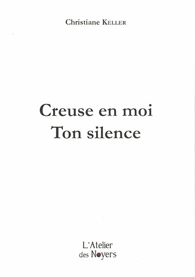Product Image: Creuse en moi ton silence
