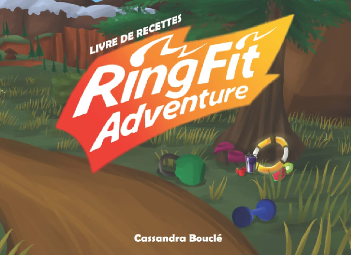 Livre de recettes Ring Fit Adventure book