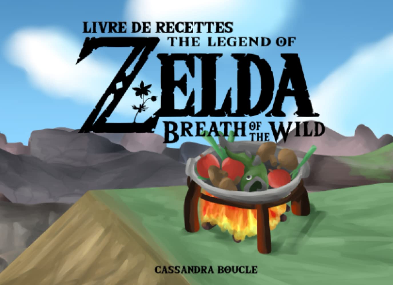 Livre de recettes The Legend Of Zelda Breath Of the Wild book