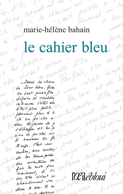 Product Image: Le cahier bleu