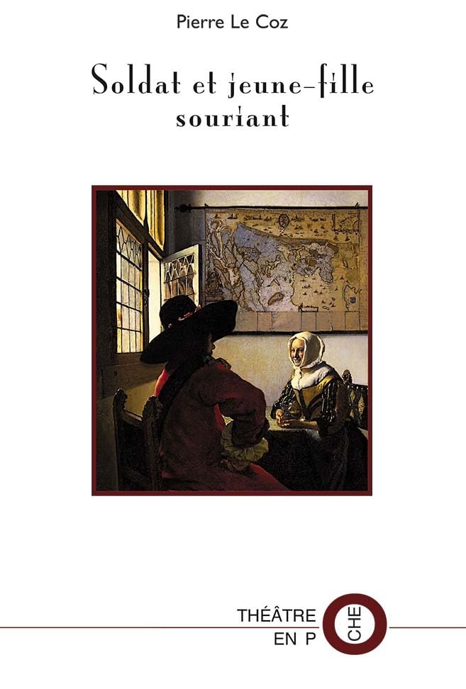 Soldat et jeune-fille souriant book