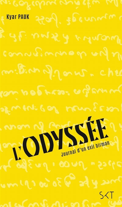 Product Image: L'odyssée : journal d'un exil birman