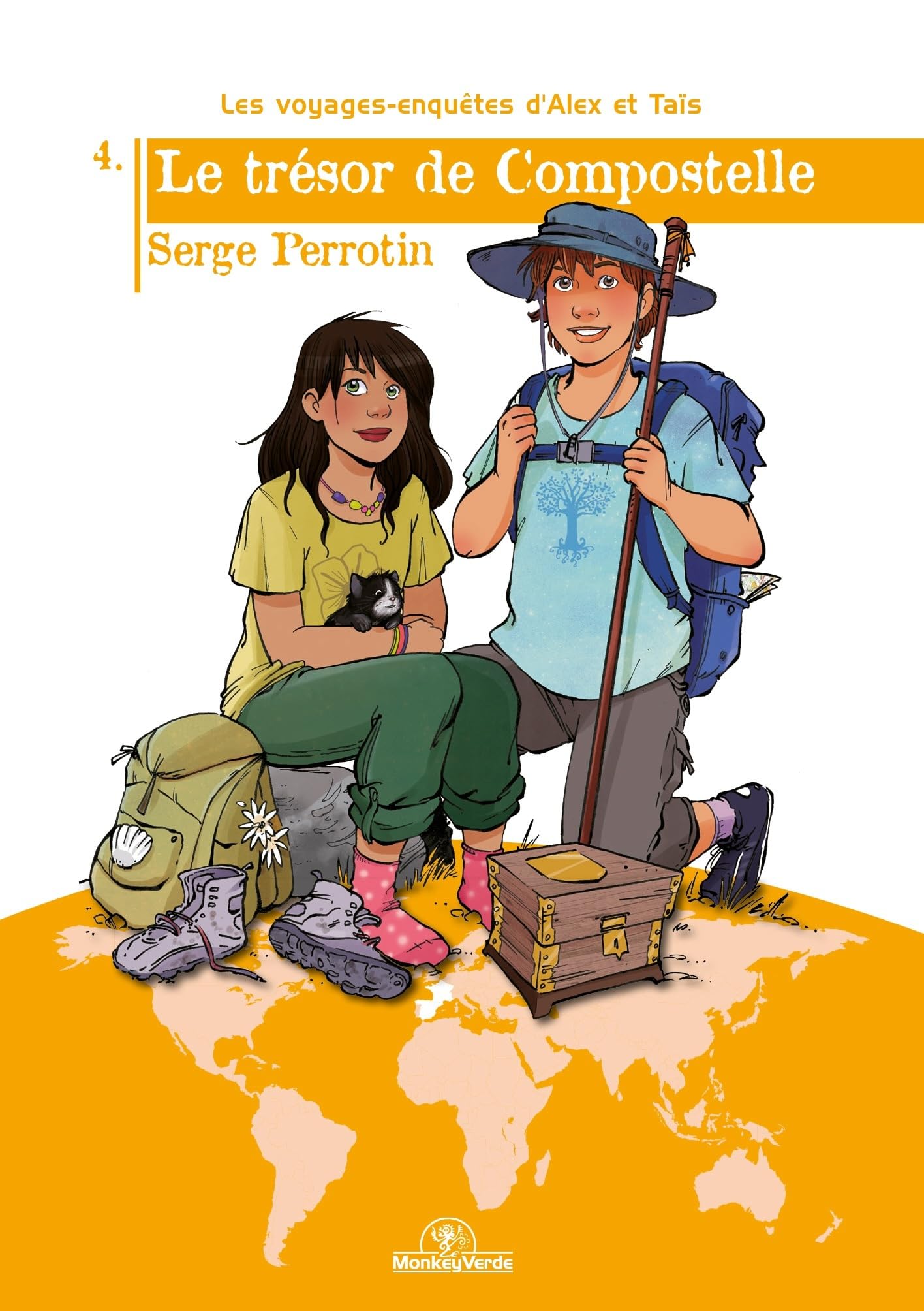 Les voyages-enquêtes d'Alex et Taïs T04 Le trésor de Compostelle: Le trésor de Compostelle Novels & Short Stories