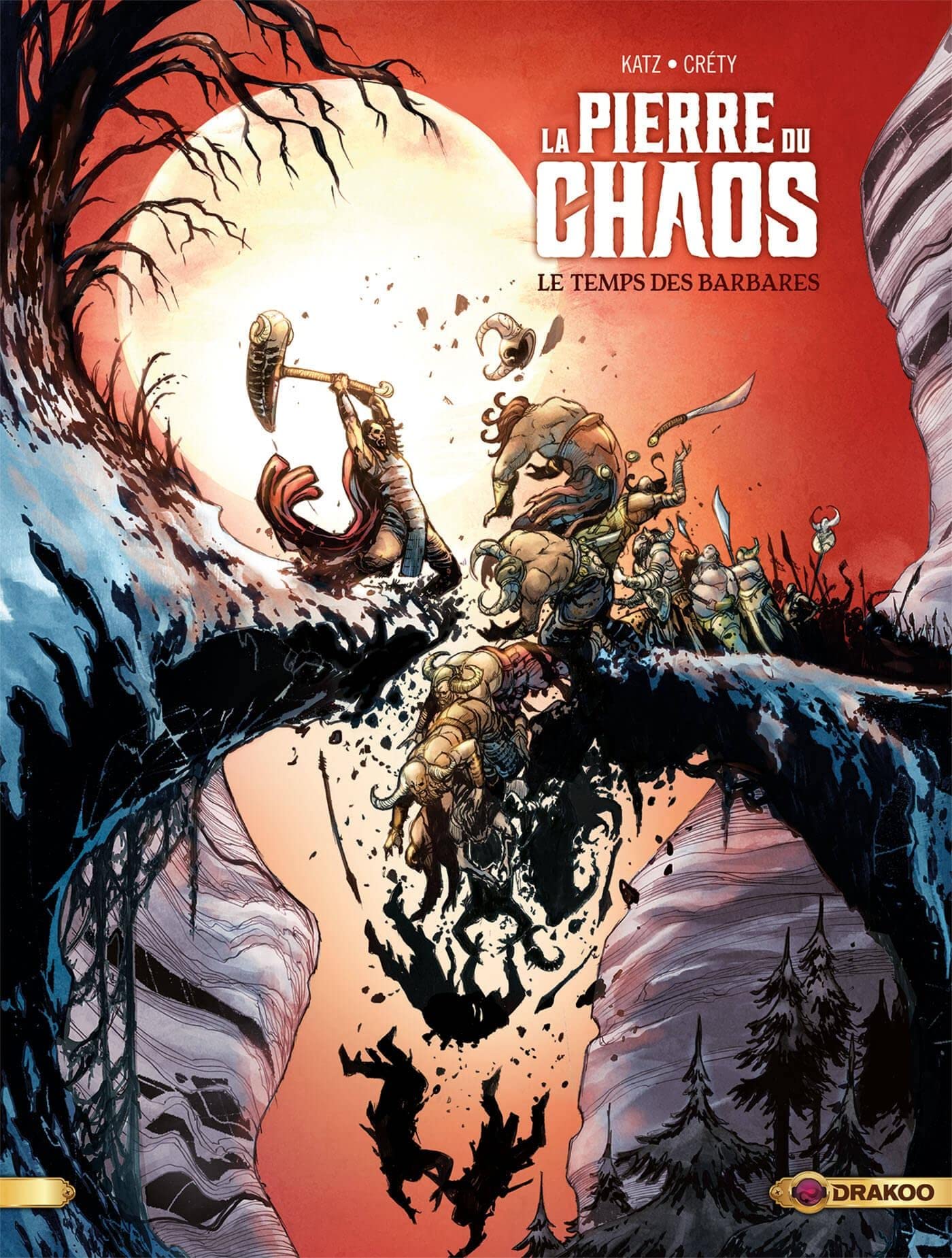 La Pierre du chaos - vol. 02/3: Le temps des barbares Manga