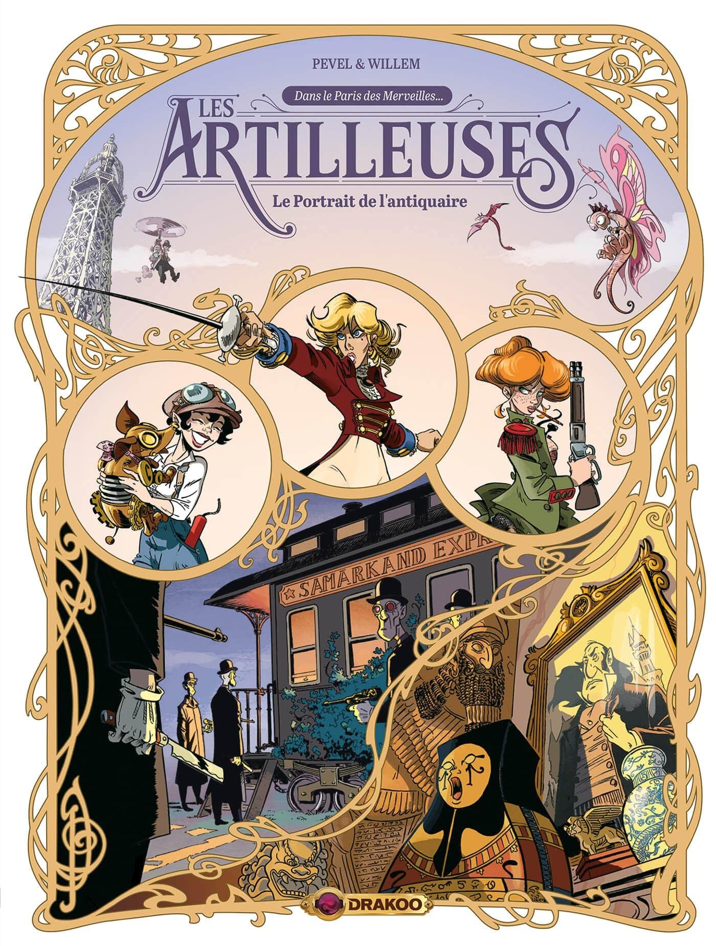 Les Artilleuses - vol. 02/3: Le portrait de l'antiquaire book