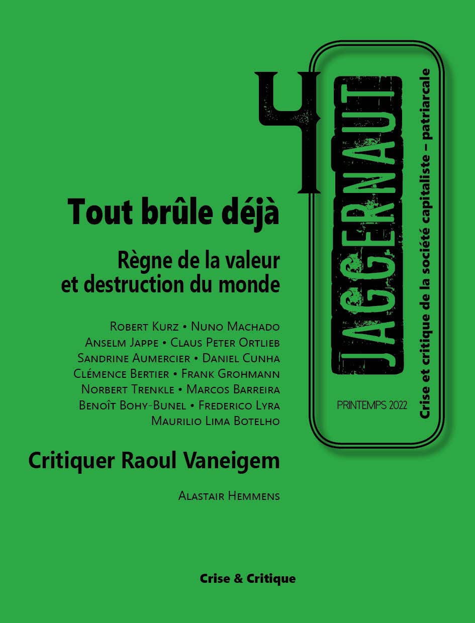 Jaggernaut n°4: Règne de la valeur et destruction du monde book
