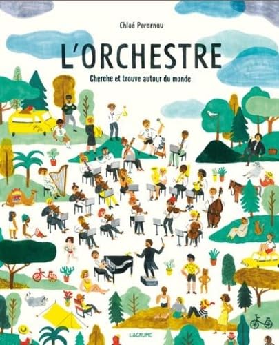 L'orchestre - Album Cherche et Trouve - Dès 4 ans book