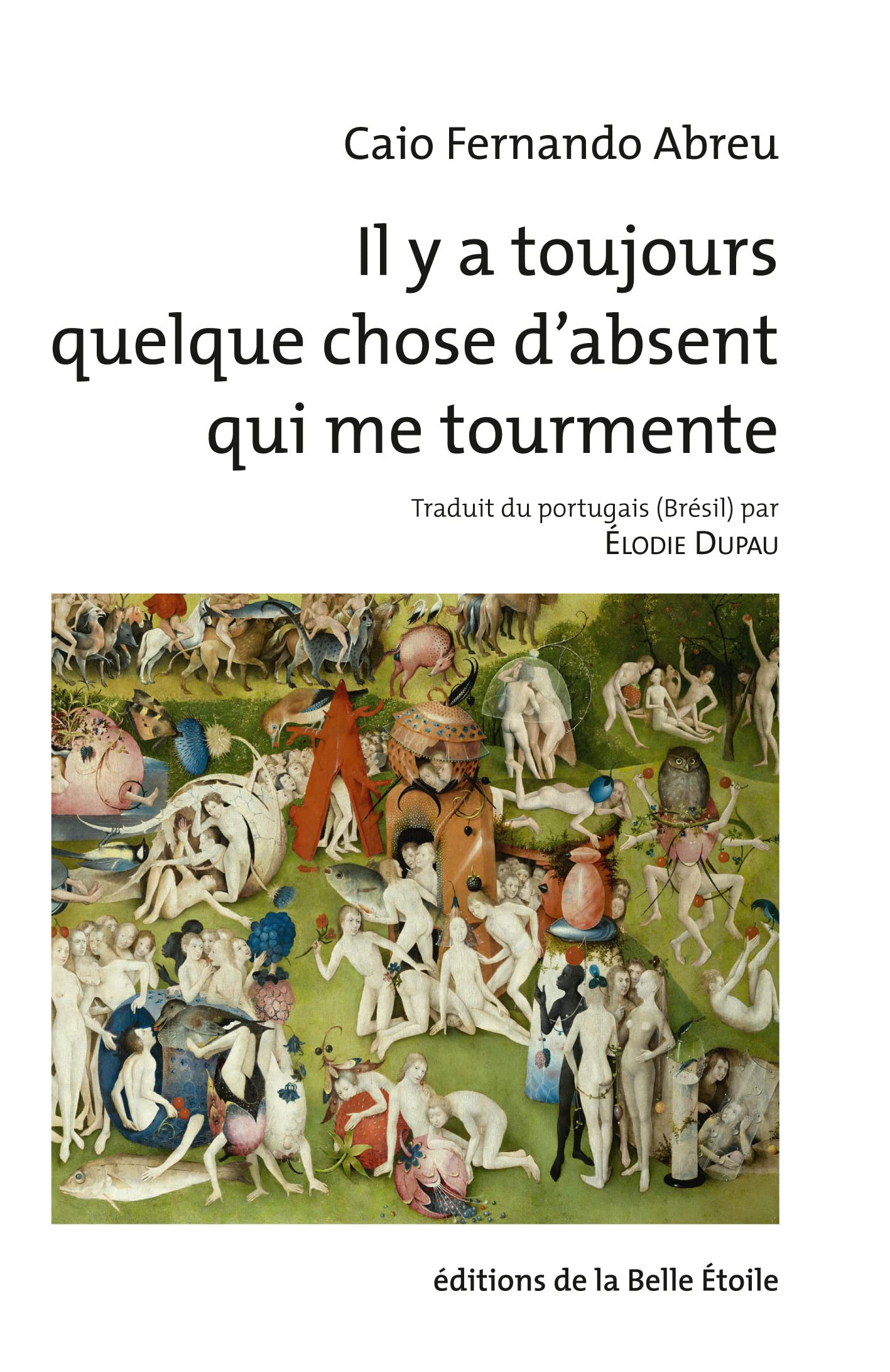 Il y a toujours quelque chose d'absent qui me tourmente book